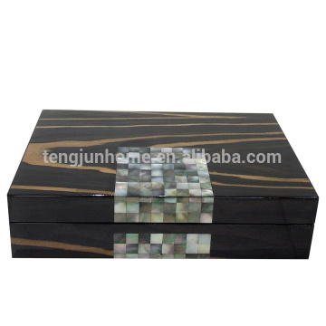 Mother-of-pearl Wooden Jewelry Box for Luxury Gift